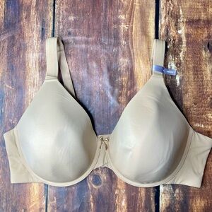Ambrielle Everyday Full Coverage 44DD Nude Bra
